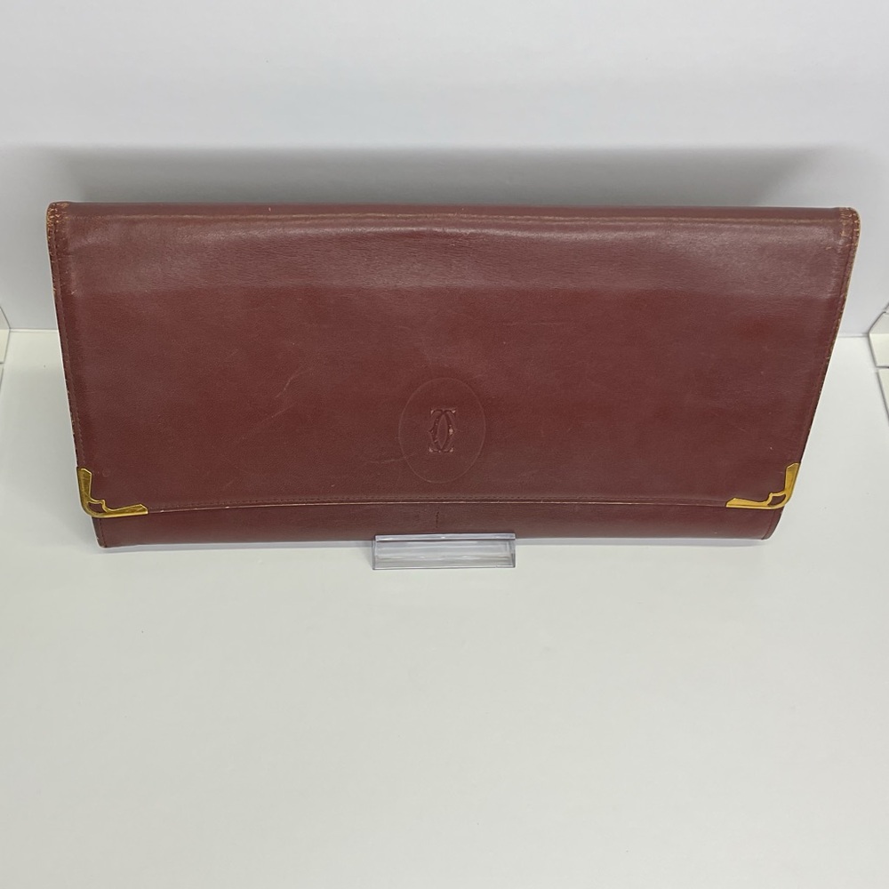 Cartier Vintage Burgundy Leather Organizer - Picture 13 of 13